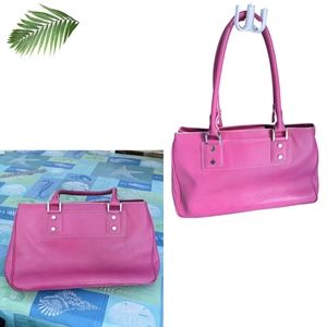 Nordstrom Barbie pink leather purse